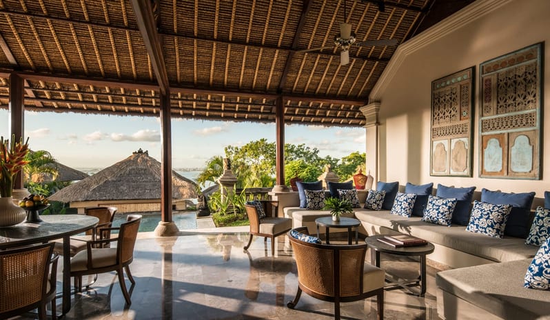 Four Seasons Jimbaran Bay - Two Bedroom Garden Villa outdoor Living Area